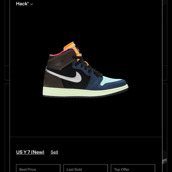 Air Jordan 1s Retro GS - Tokyo Bio Hack - Picture 4 of 4